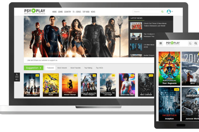 I will create automated movie streaming website with autoembed