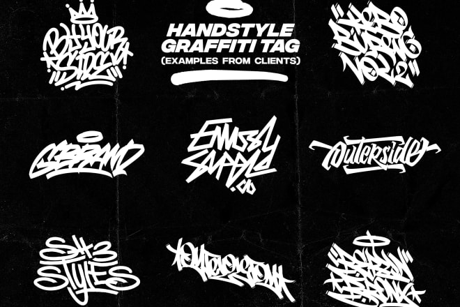 I will create awesome graffiti handstyle