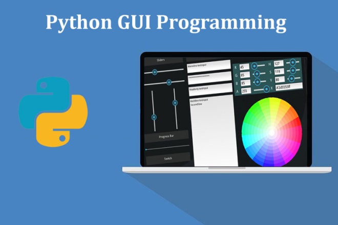 I will create awesome gui in python