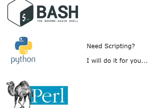 I will create bash shell,perl or python script