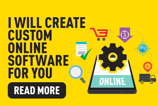 I will create custom online software for you