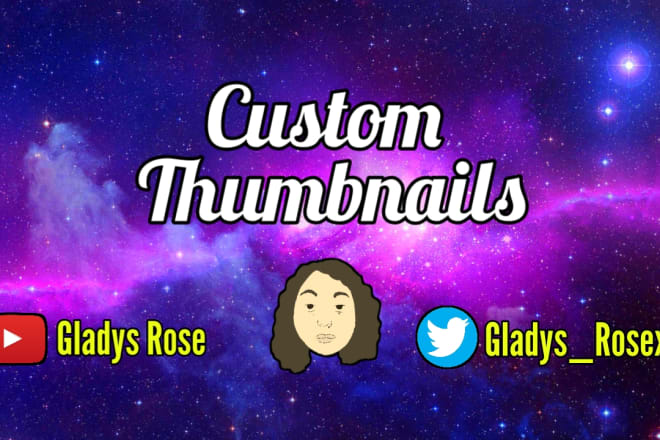 I will create custom youtube thumbnails in two 2 hours