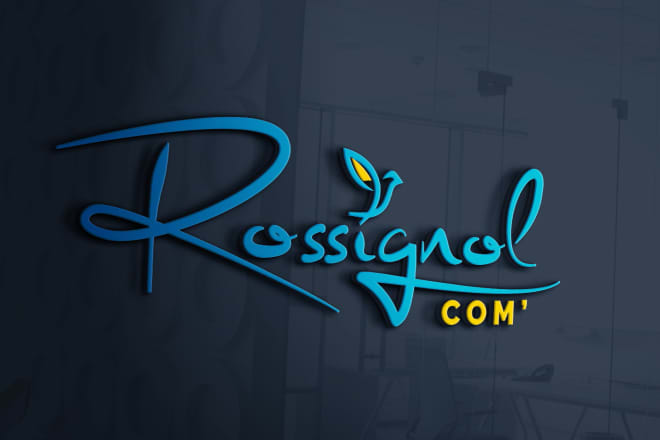I will create elegant premium and branding signature logo for you