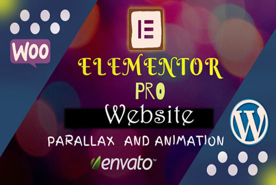 I will create elementor wordpress website landing page astra oceanwp theme template