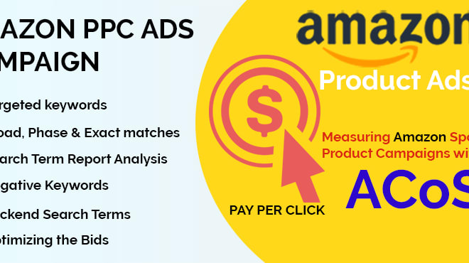 I will create, manage amazon PPC campaign sponsored product ads