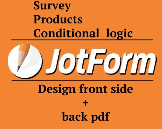 I will create professional, smart jotform for personal or business
