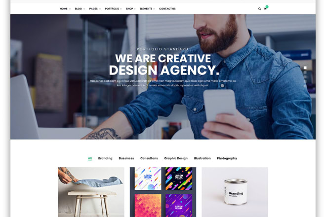 I will create professional wordpress website ecommerce, business, portfolio