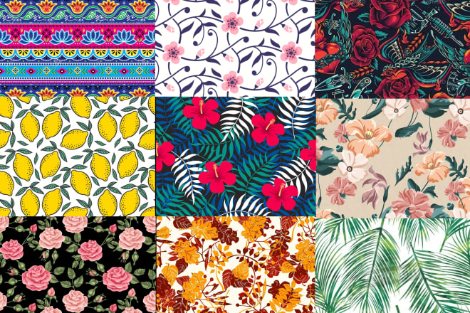 I will create seamless pattern design of any type