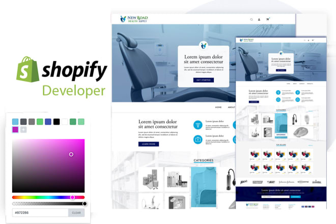 I will create shopify ecommerce website