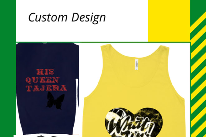 I will create t shirts mock up just for you