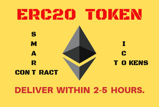 I will create top level erc20 token and smart contract for ico