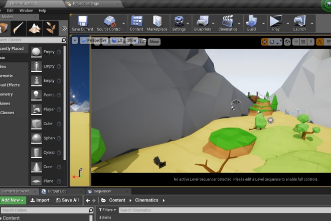 I will create unreal engine game for you