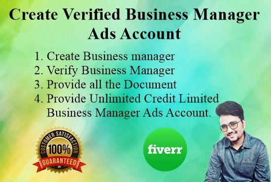 I will create verified facebook business manager ads account