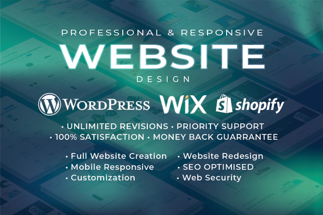 I will create wordpress website design, wordpress blog design