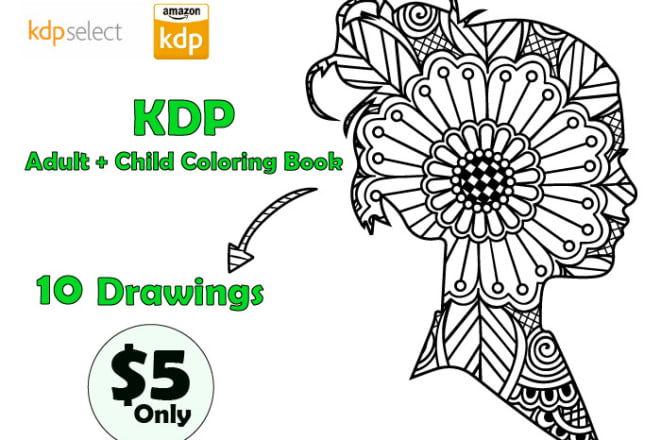 I will create your KDP mandala adult coloring book pages