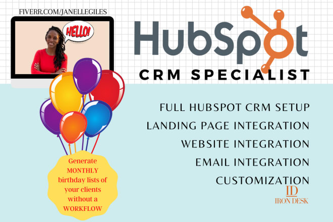 I will customize your hubspot and migrate your data into the CRM