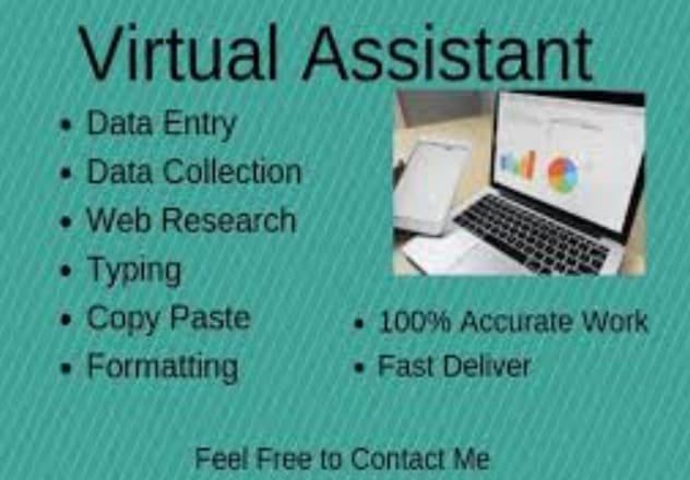 I will data entry,proofreading and editing,copy paste and excel