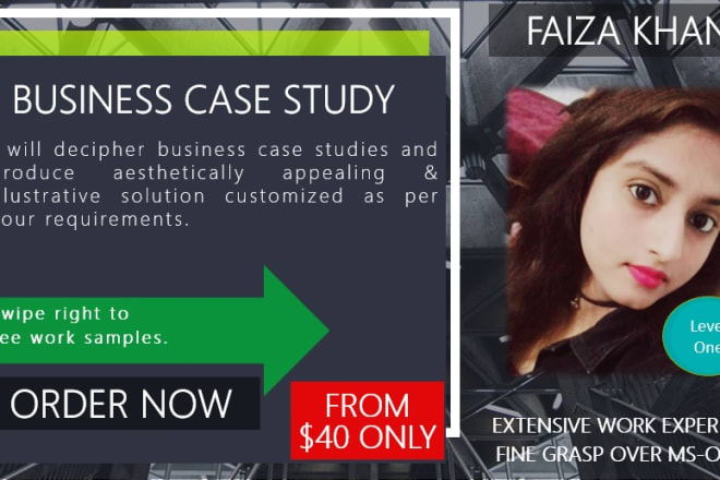 I will decipher business case studies for you