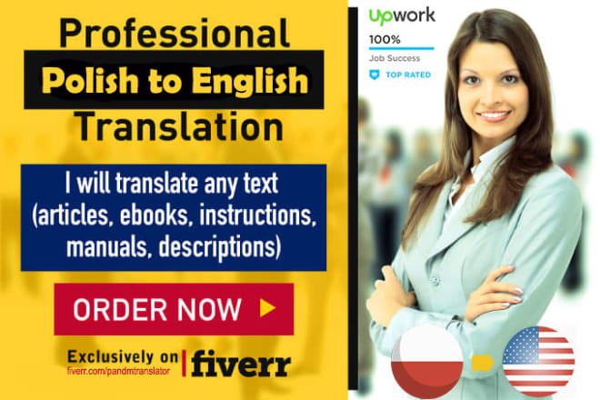 I will deliver a perfect polish to english translation