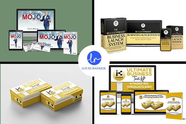 I will design 2d, 3d ecover bundle for online course,product covers