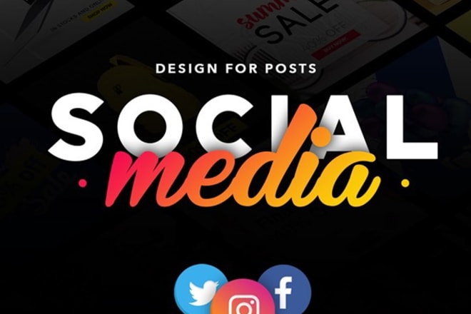 I will design 30 high quality post or social media covers