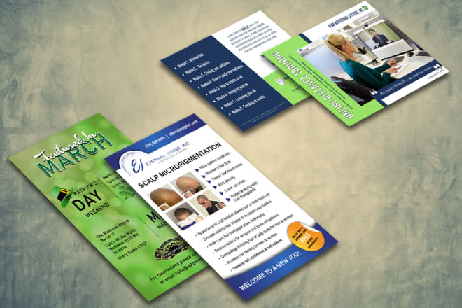 I will design a clean professional flyer