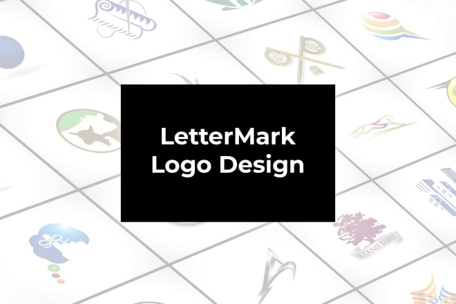 I will design a creative initials or letter mark based logo