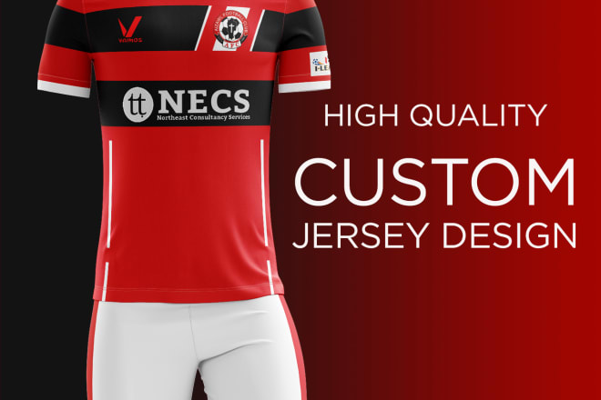 I will design a jersey for your team