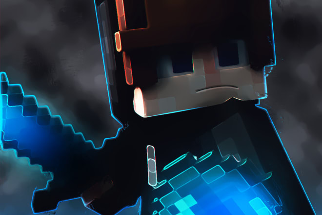 I will design a minecraft profile picture within 24 hours