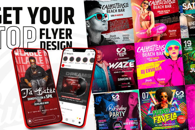 I will design a pro flyer for your club, party or event