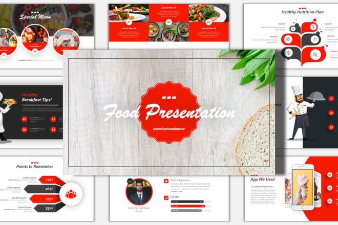 I will design a professional powerpoint presentation