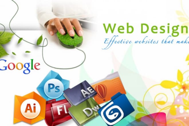 I will design a professional website for your business