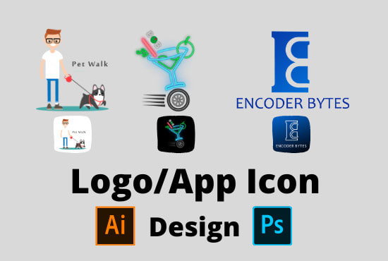 I will design a quality logo or app icon with source file