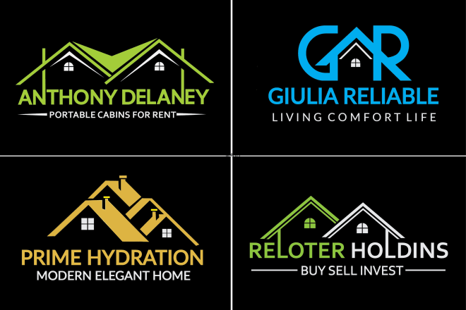 I will design a real estate logo