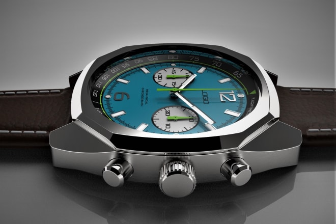 I will design a watch with 3d modelling, with 3d rendering and tehcnical drawings