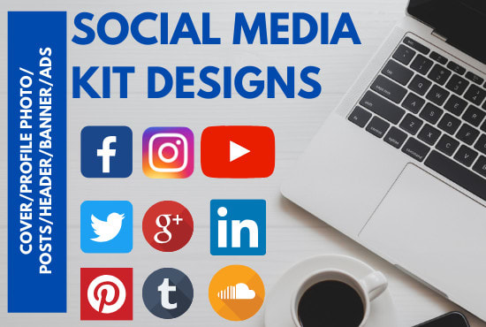 I will design amazing social media kit