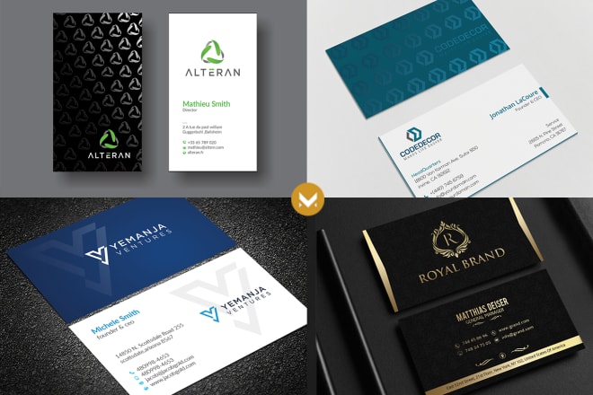 I will design an amazing minimal business card
