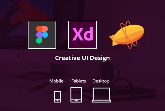 I will design an innovative app UI