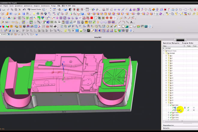 I will design and cnc programming on siemens nx