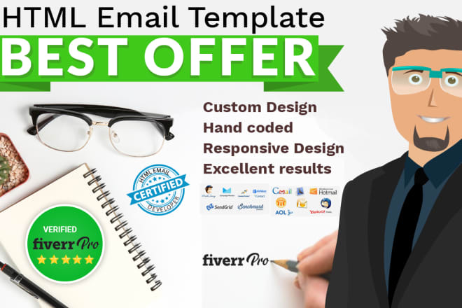 I will design and code HTML email campaign