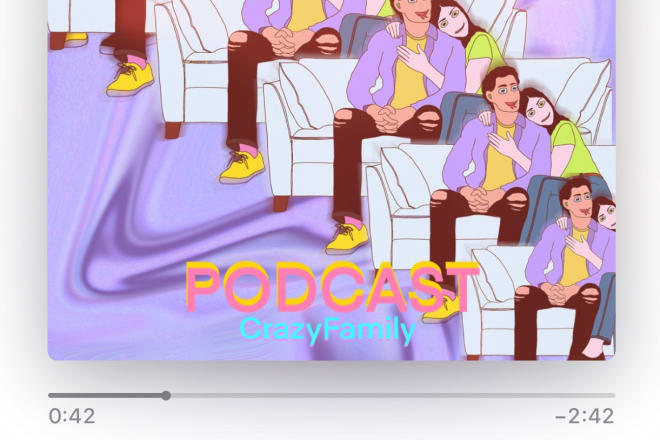 I will design and create amazing cool stylish podcast cover