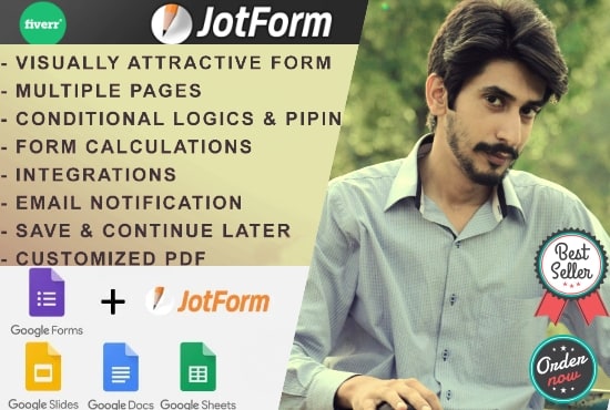 I will design and create mobile responsive jotform