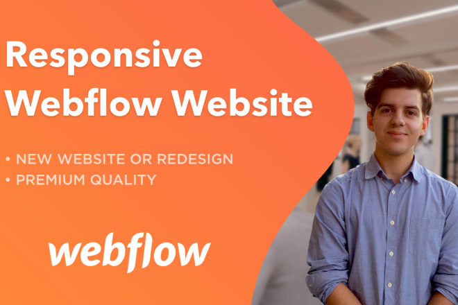 I will design and develop the best webflow website