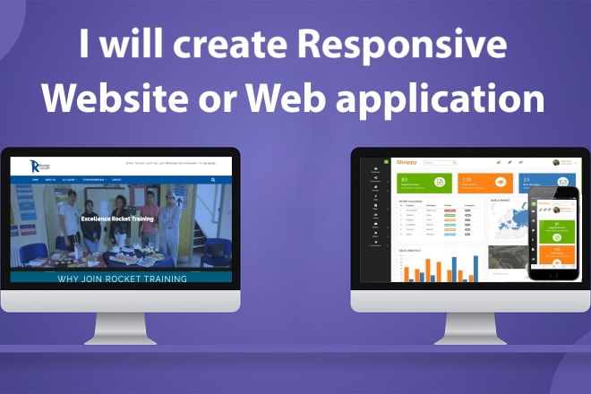 I will design and develop website or web application using php laravel