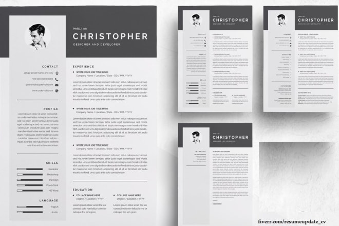 I will design and rewrite ats optimized resume, executive or technical CV writing