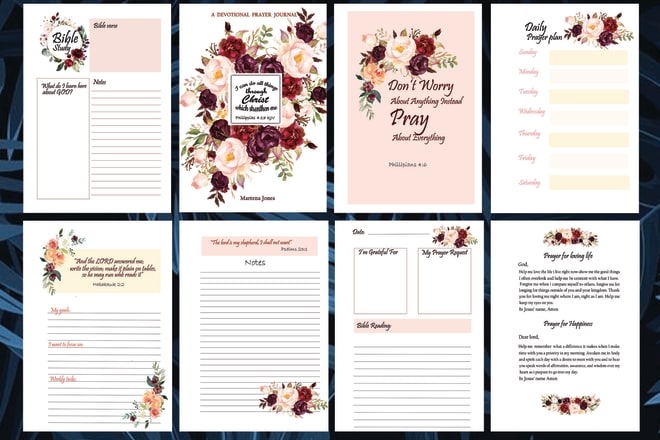 I will design any planner, journal, calendar, puzzle, ebook