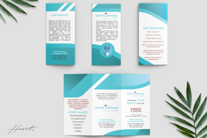 I will design any style professional flyer or brochure