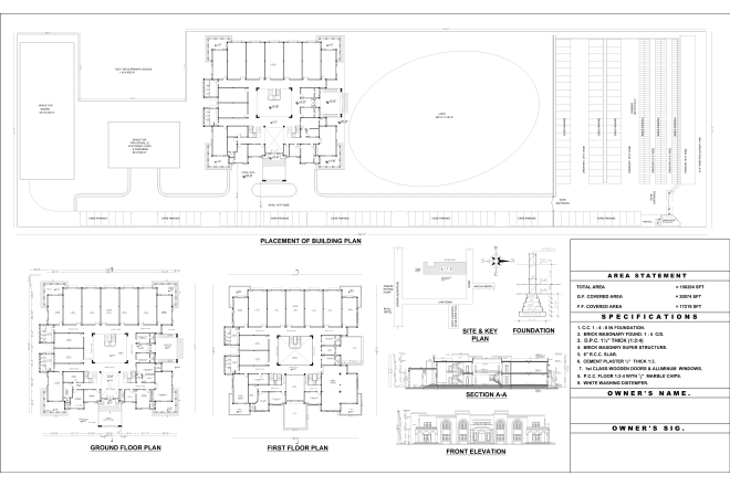I will design architectural floor plans in autocad