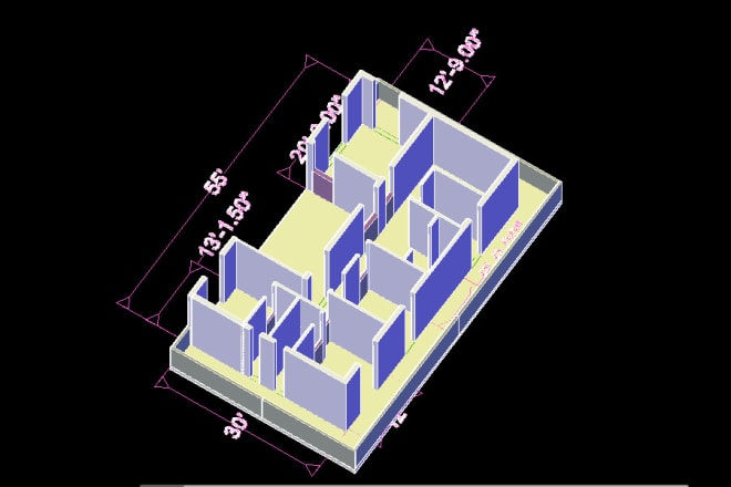 I will design architectural house plan or floor plan using autocad