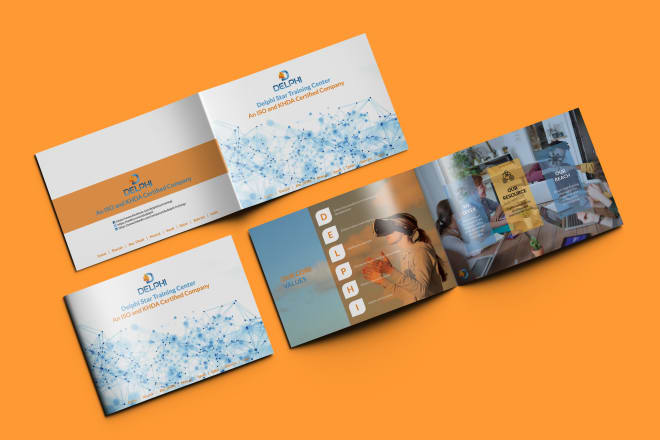 I will design awesome brochure, company profile by indesign